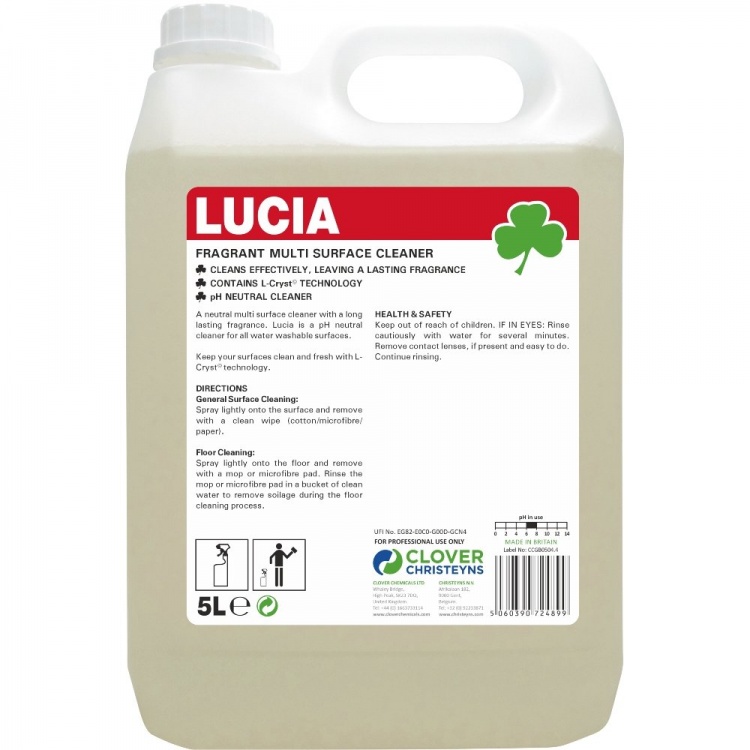 Clover Chemicals Lucia Multi Surface Cleaner (821)